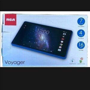 New RCA Voyager II 7" Android 5.0 Tablet 8GB 2015.